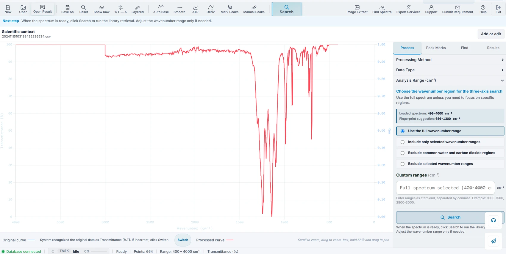 FTIR.fun online platform screenshot