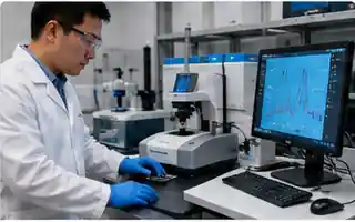 Laboratory record connected to structured FTIR analysis through API and MCP